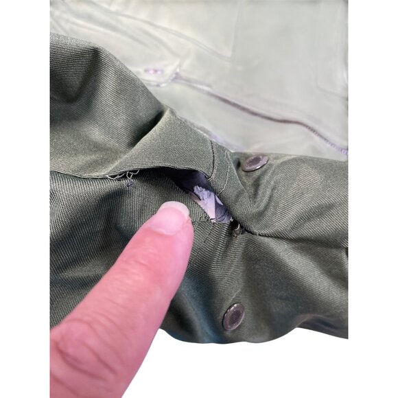 AWAKND LAND 3XL Mens Green Parka Faux Fur Hood WINTER COAT SIZE 3XL SKU 9294 - Picture 16 of 16